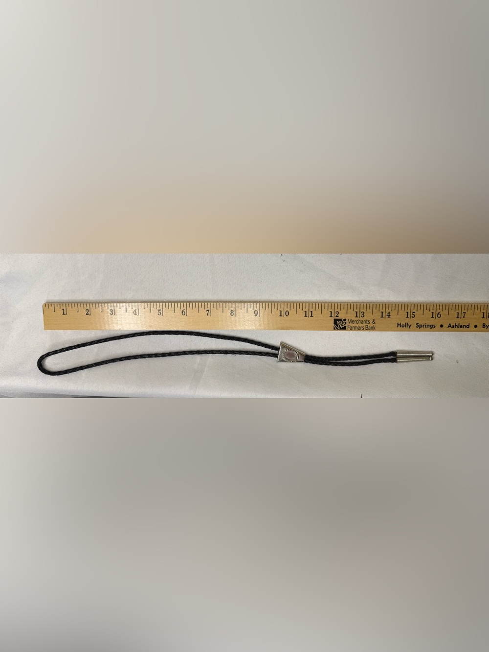 Vintage Hickok USA Bolo Tie with Horseshoe Pattern